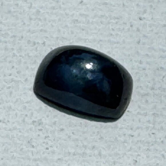3.90 ct Untreated Deep Blue Sapphire - Natural Cabochon Untreated! - Picture 6 of 10